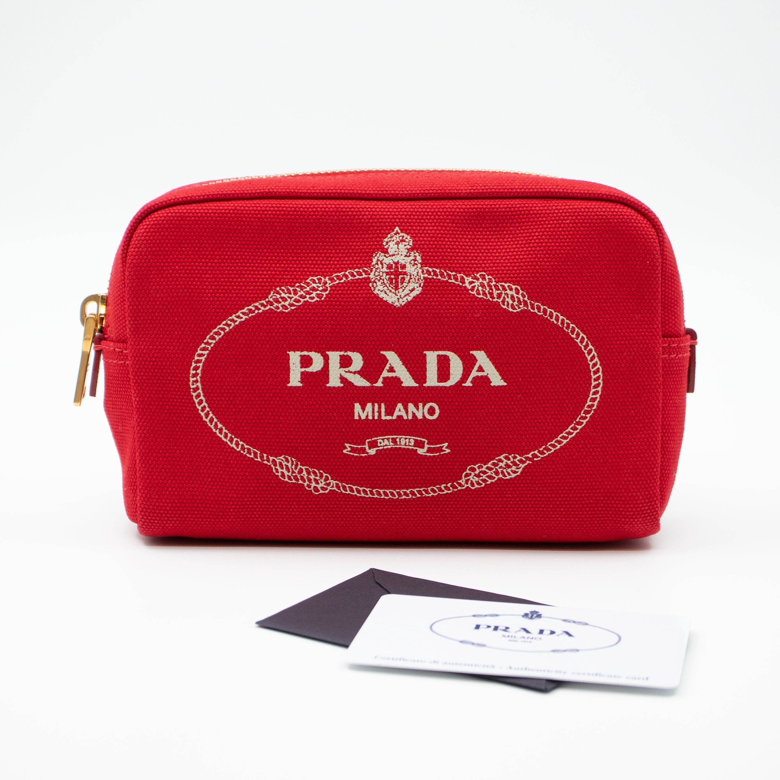 Canapa Cosmetic Pouch Red Hemp