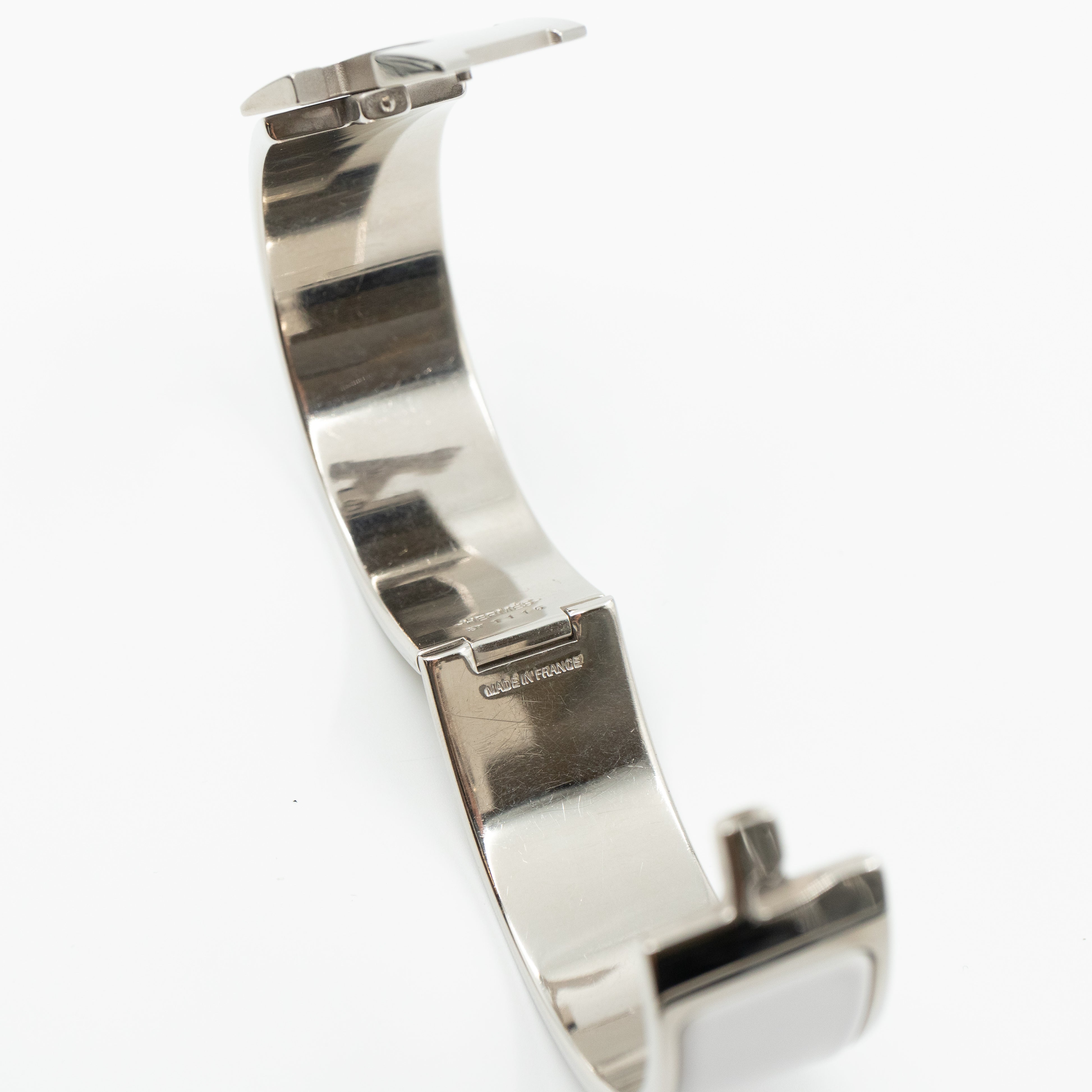 Clic Clac H Bracelet Medium White Silver