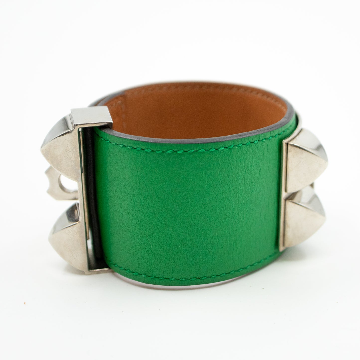 Collier de Chien Green Silver Bracelet
