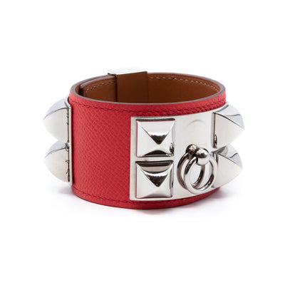 Collier de Chien Pink Silver Bracelet