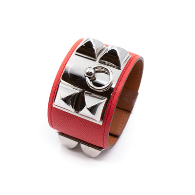 Collier de Chien Pink Silver Bracelet