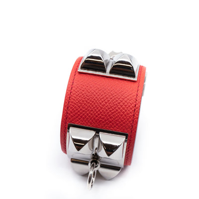 Collier de Chien Pink Silver Bracelet