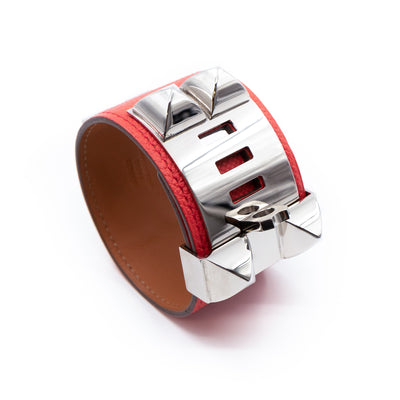 Collier de Chien Pink Silver Bracelet