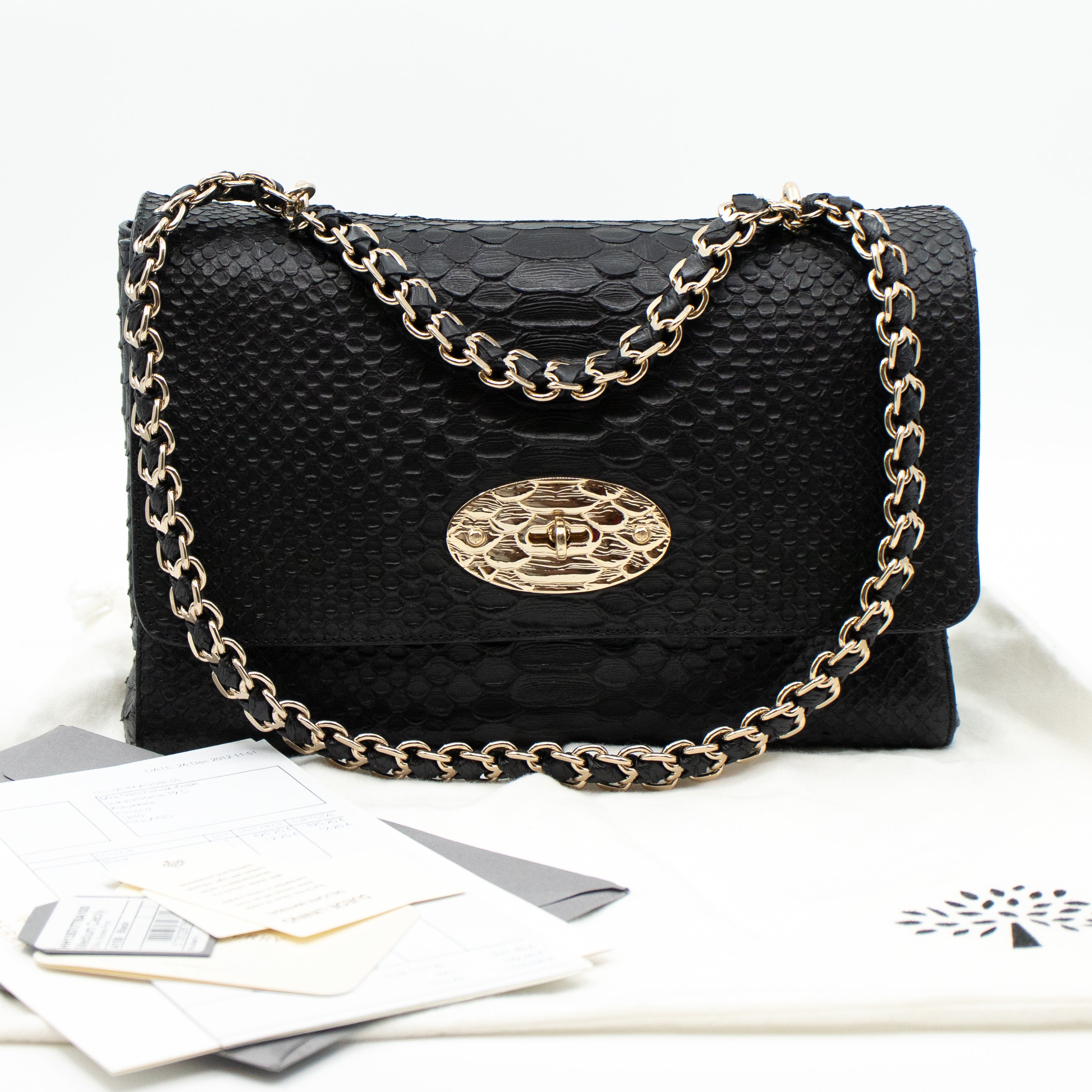 Mulberry lily black discount croc