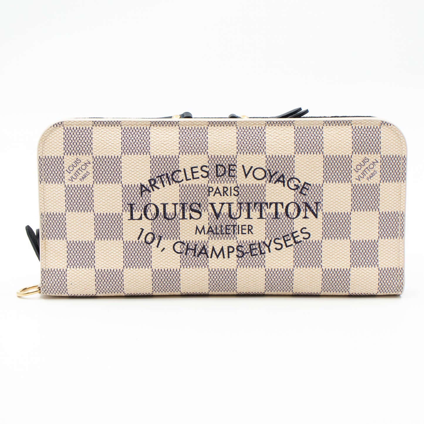 LOUIS VUITTON Damier Azur Articles de Voyage Insolite Wallet
