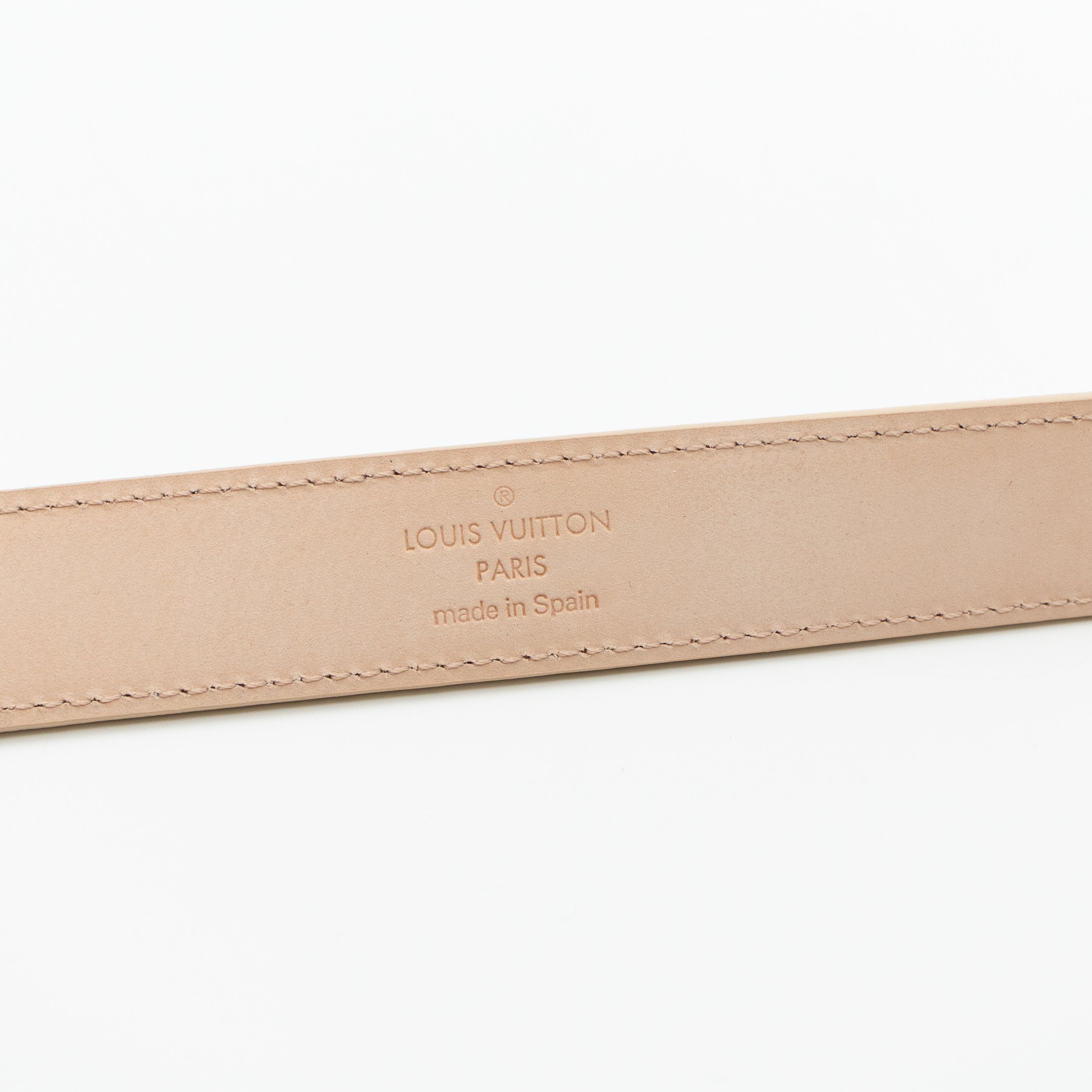 Belt Mini Damier Azur 25 mm 85 cm