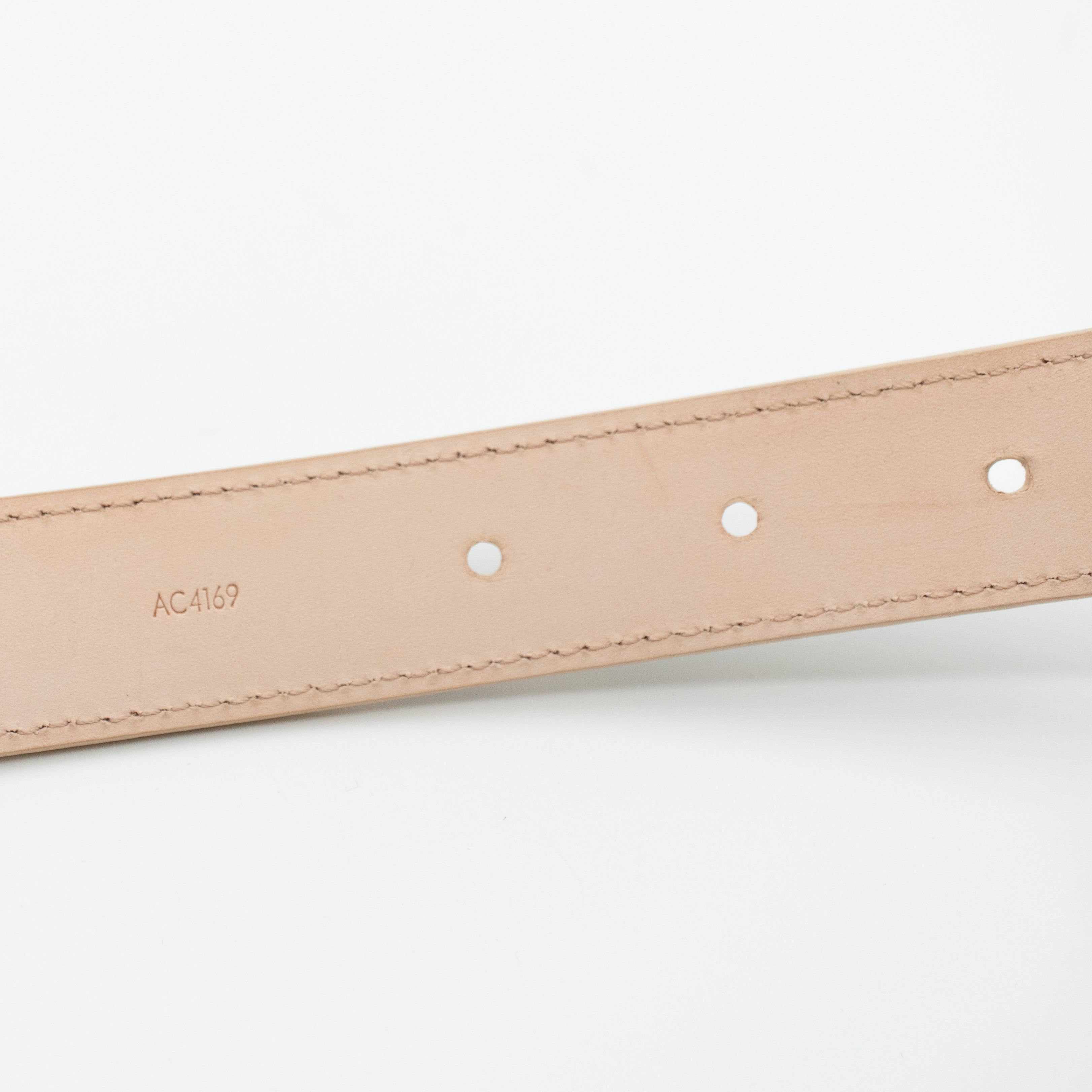 Belt Mini Damier Azur 25 mm 85 cm
