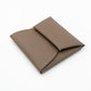 Bastia Change Purse Etoupe Leather