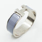 Clic Clac H Bracelet Medium Lavender Silver