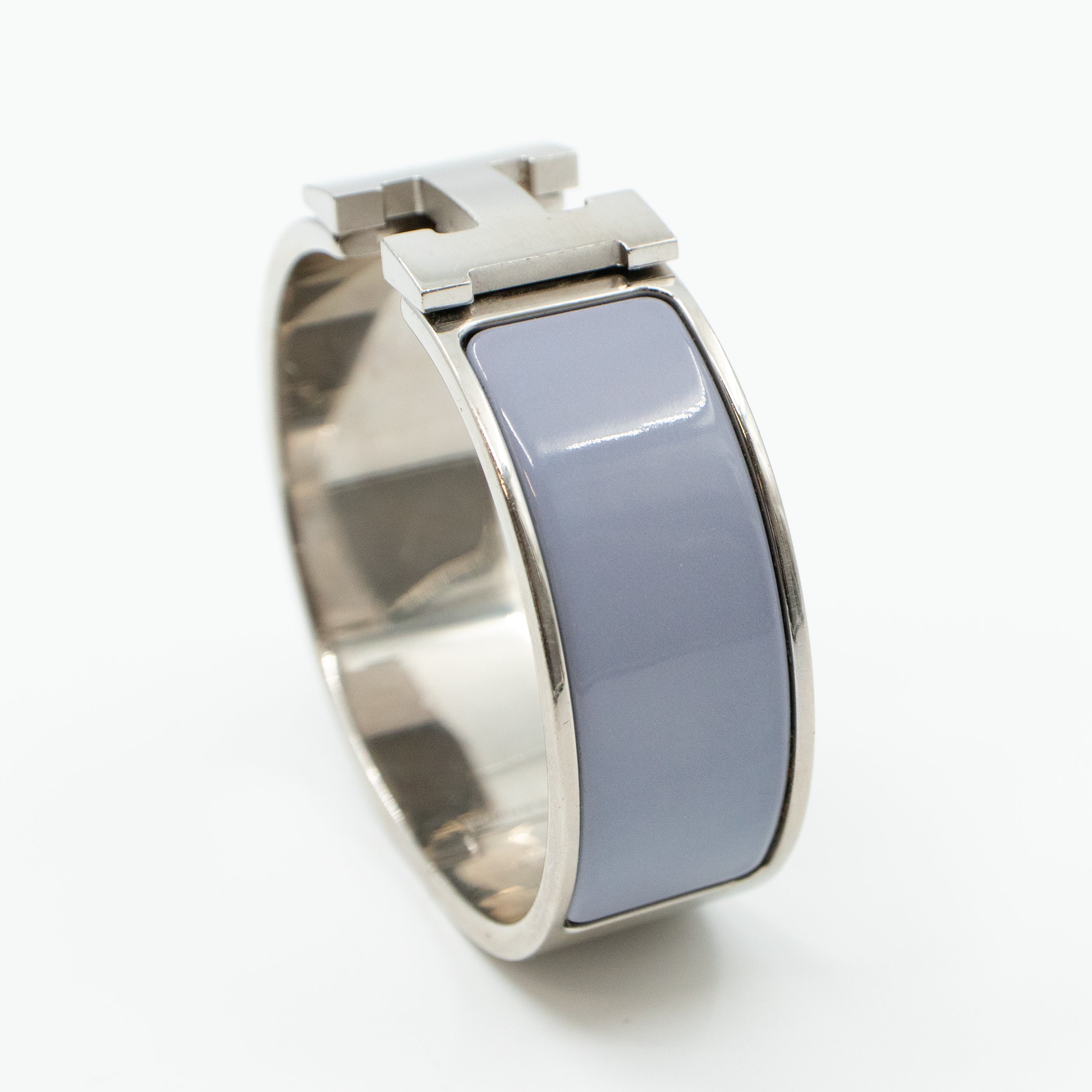 Clic Clac H Bracelet Medium Lavender Silver