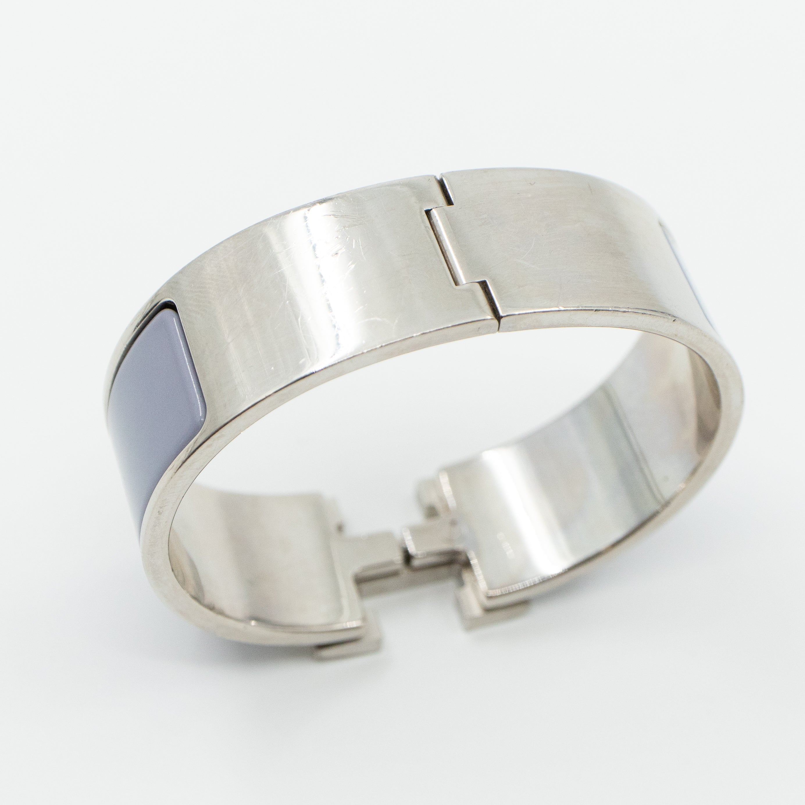 Clic Clac H Bracelet Medium Lavender Silver