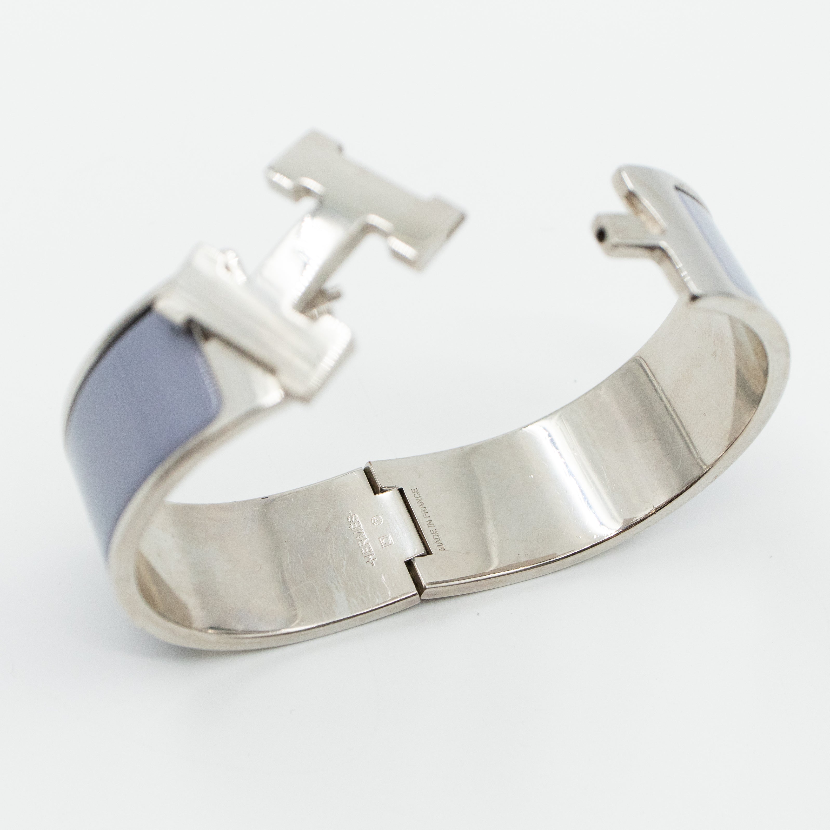Clic Clac H Bracelet Medium Lavender Silver