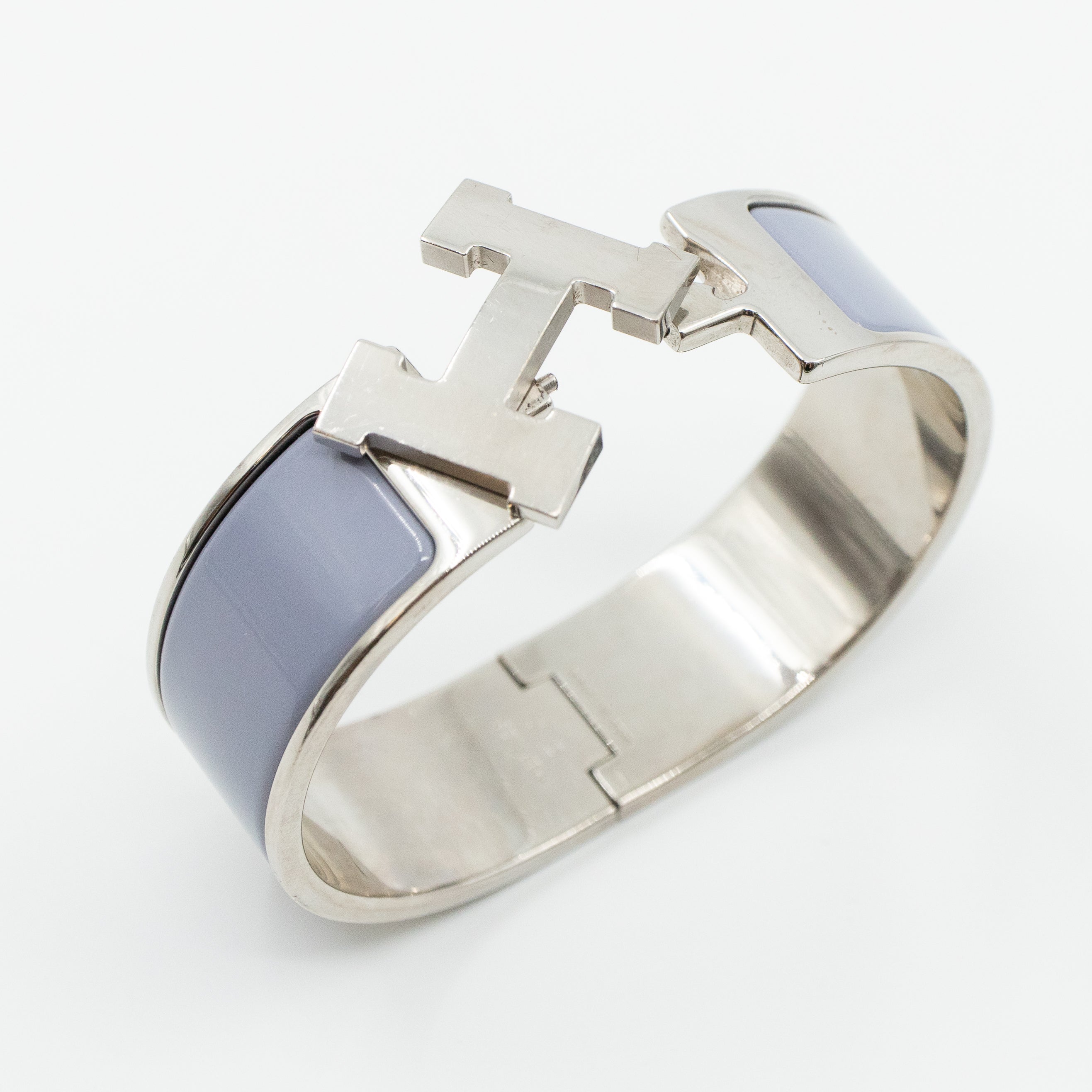 Clic Clac H Bracelet Medium Lavender Silver