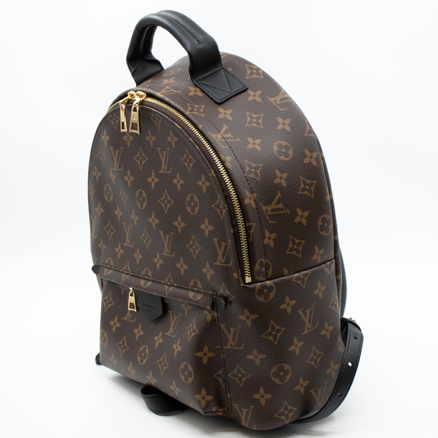 Brown Louis Vuitton Monogram Palm Springs MM Backpack – Designer