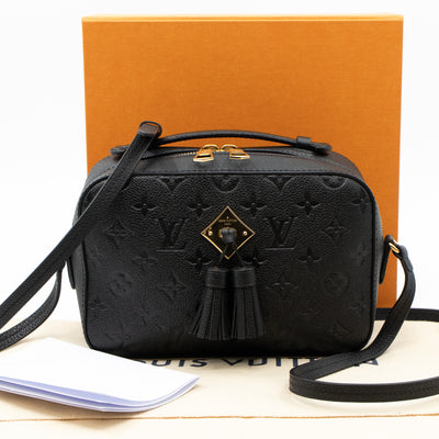 Saintonge Monogram Empreinte Black