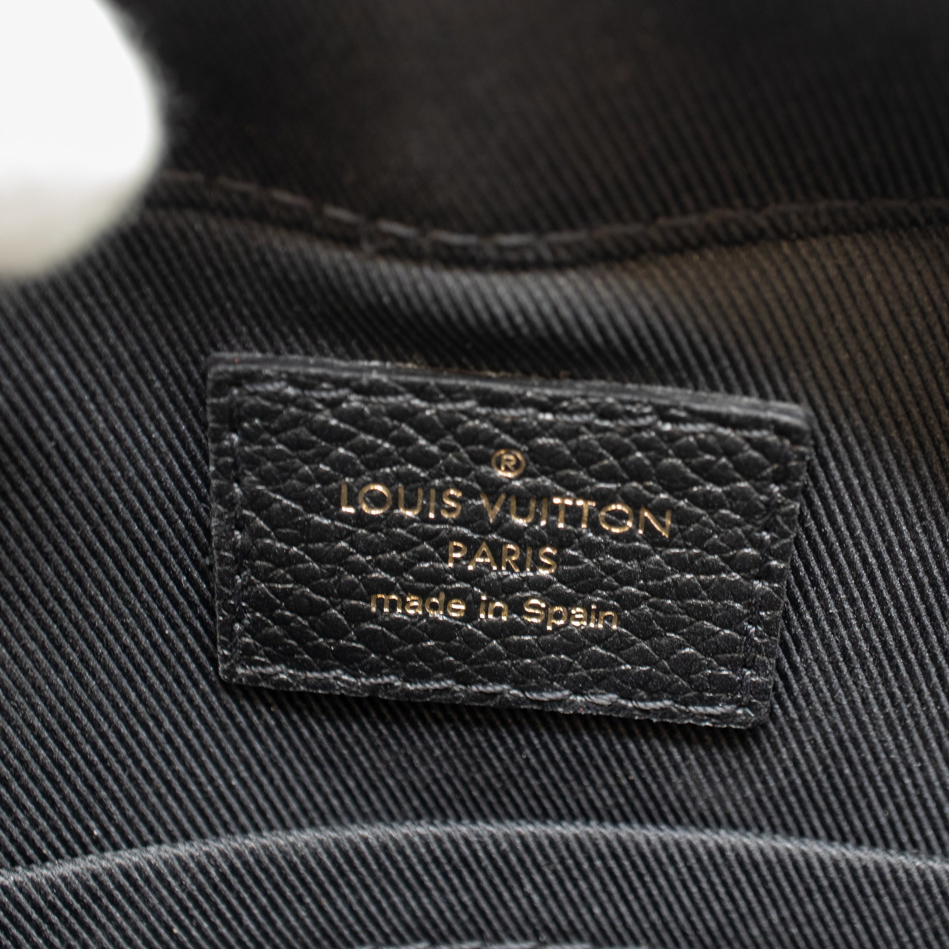 Louis Vuitton Empreinte Saintonge in Black 