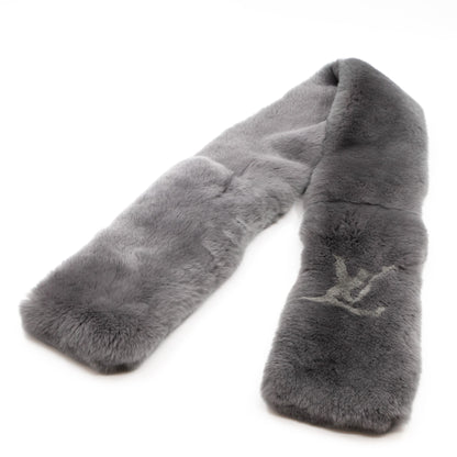 Rex Rabbit Grey Scarf Muffler