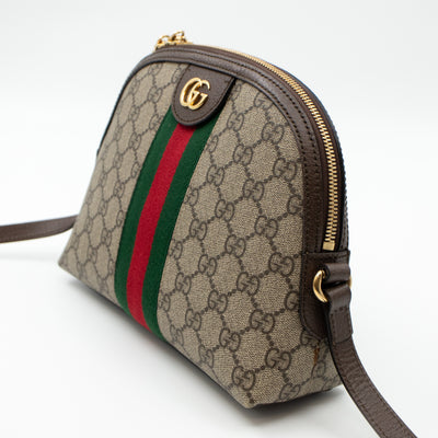 Ophidia GG Shoulder Bag Canvas