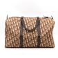 Trotter Duffle Bag Dior Oblique Brown
