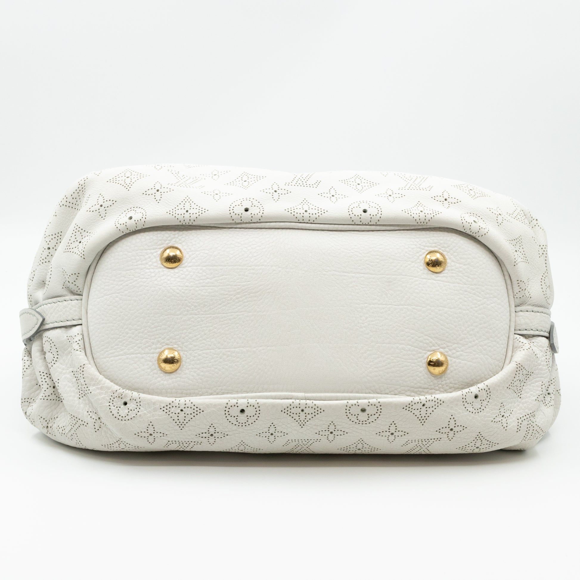 Auth Louis Vuitton Mahina XS M95661 Women's Shoulder Bag Blanc
