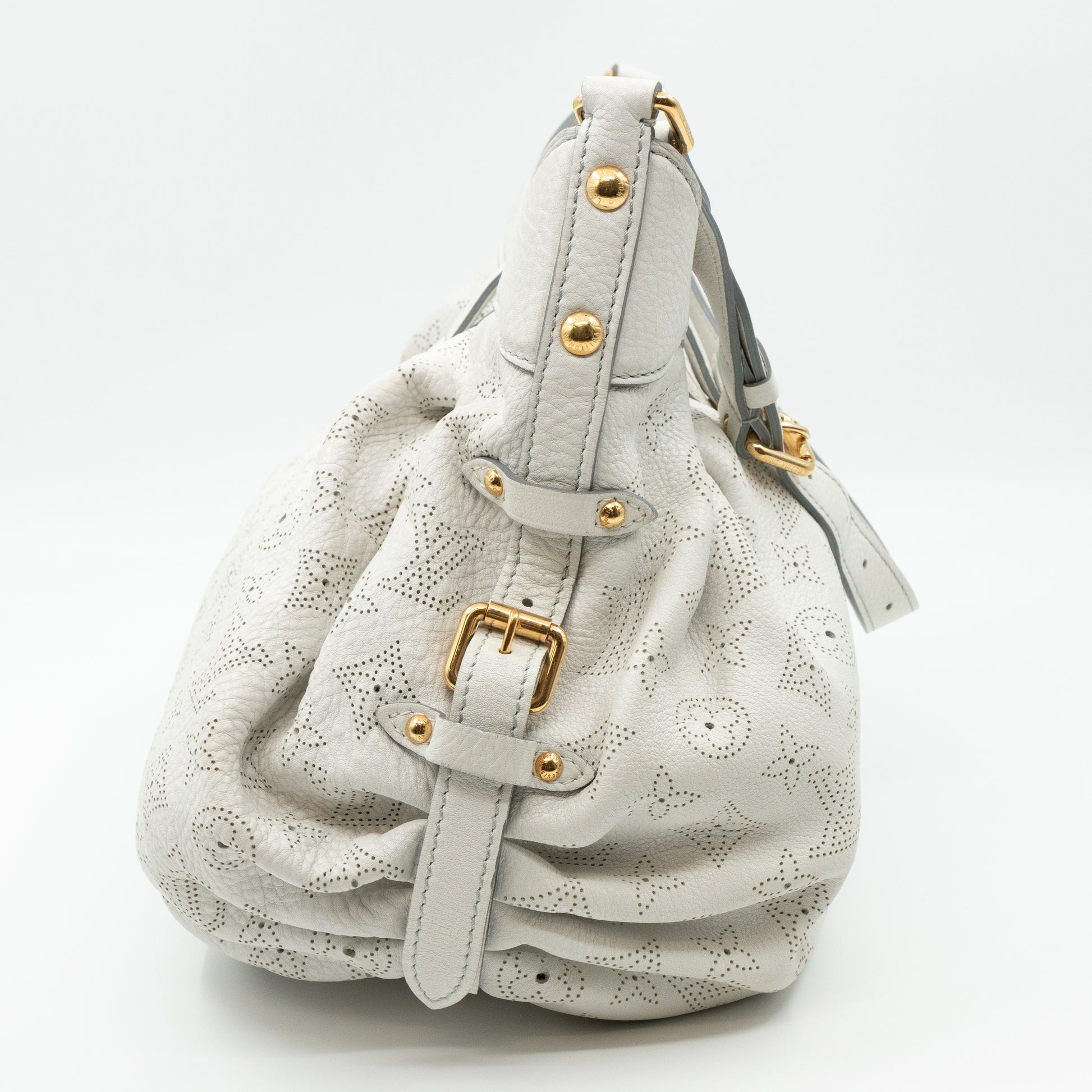 Auth Louis Vuitton Mahina XS M95661 Women's Shoulder Bag Blanc