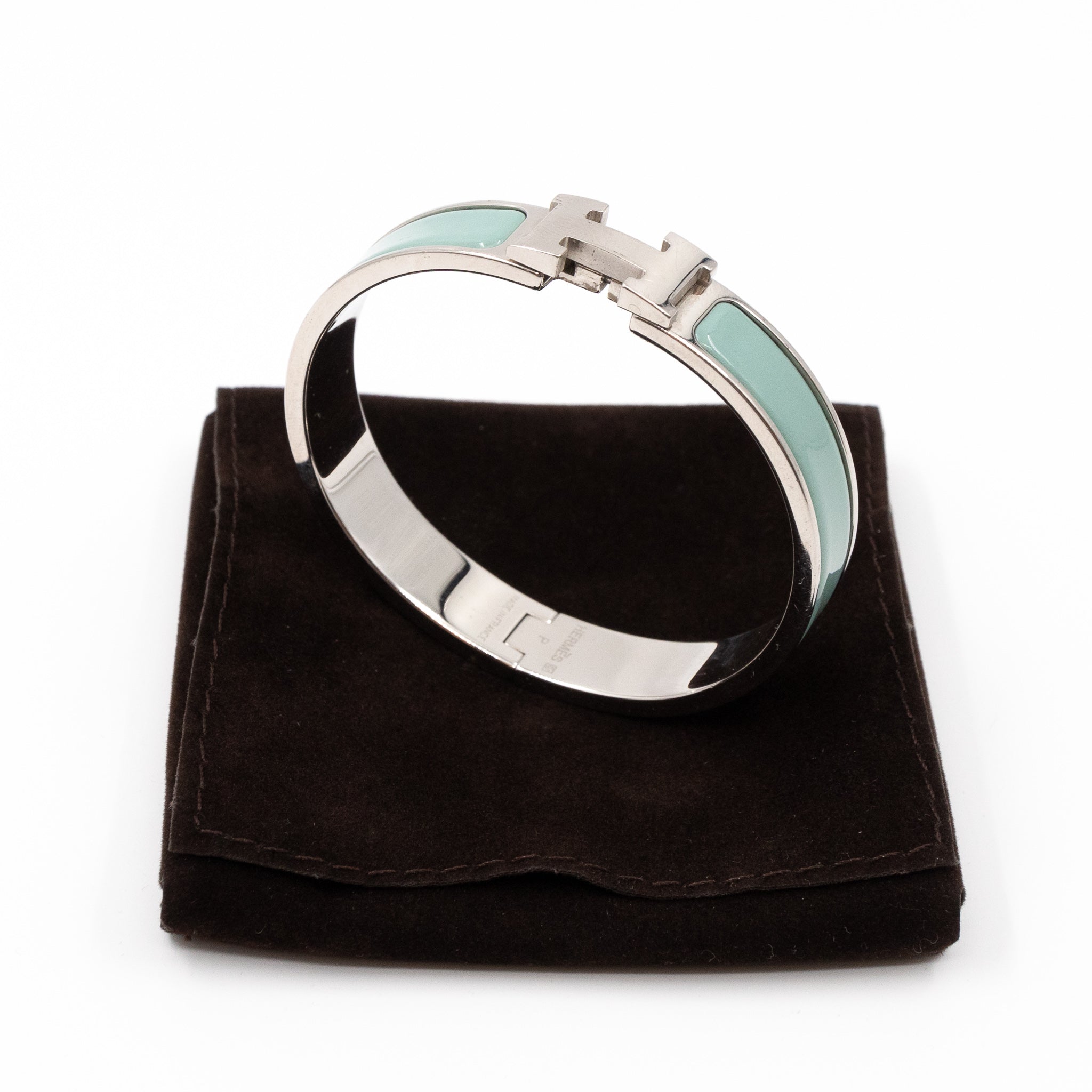 Clic H Bracelet Mint Silver