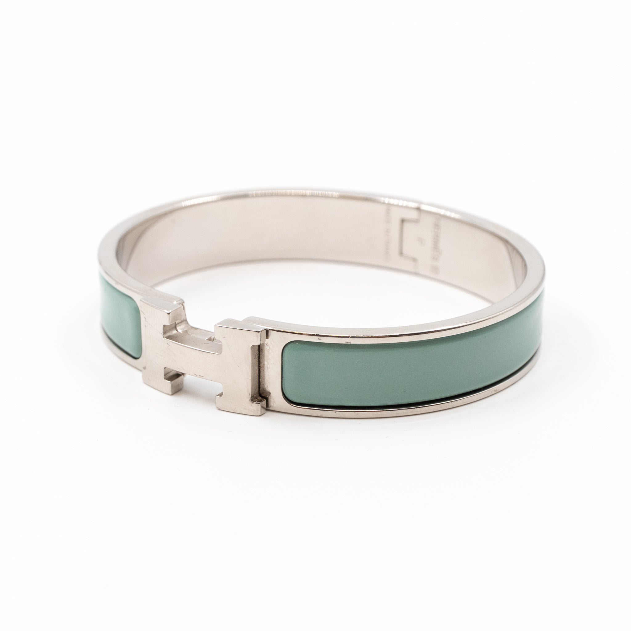 Clic H Bracelet Mint Silver