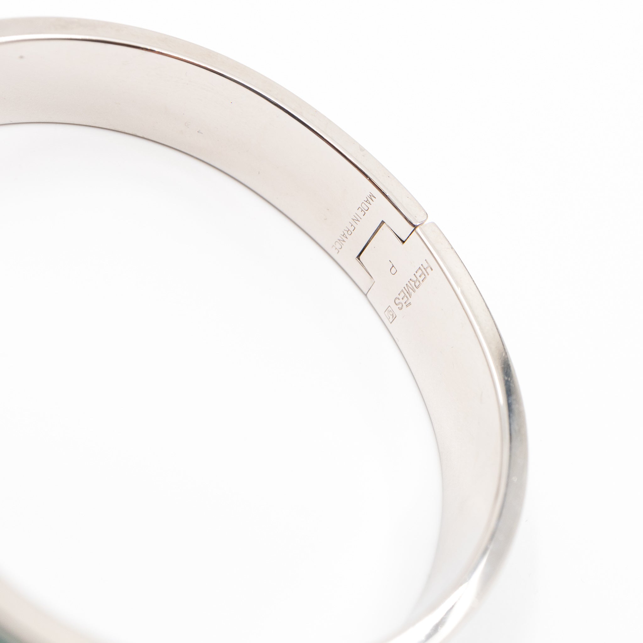 Clic H Bracelet Mint Silver