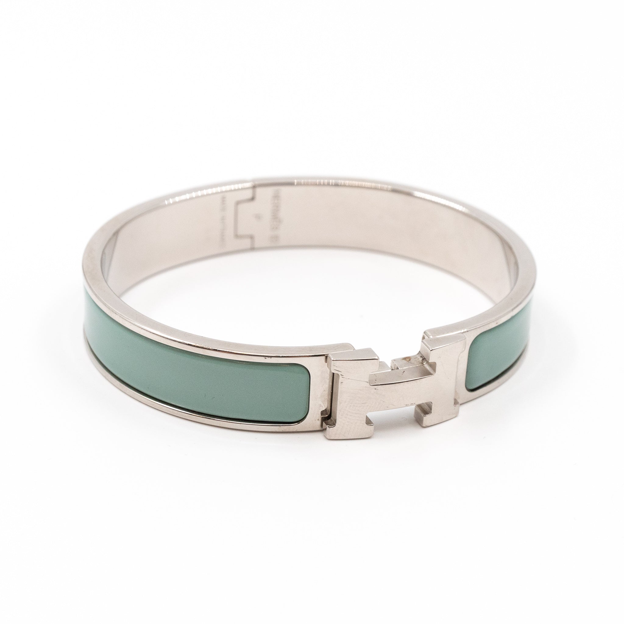 Clic H Bracelet Mint Silver