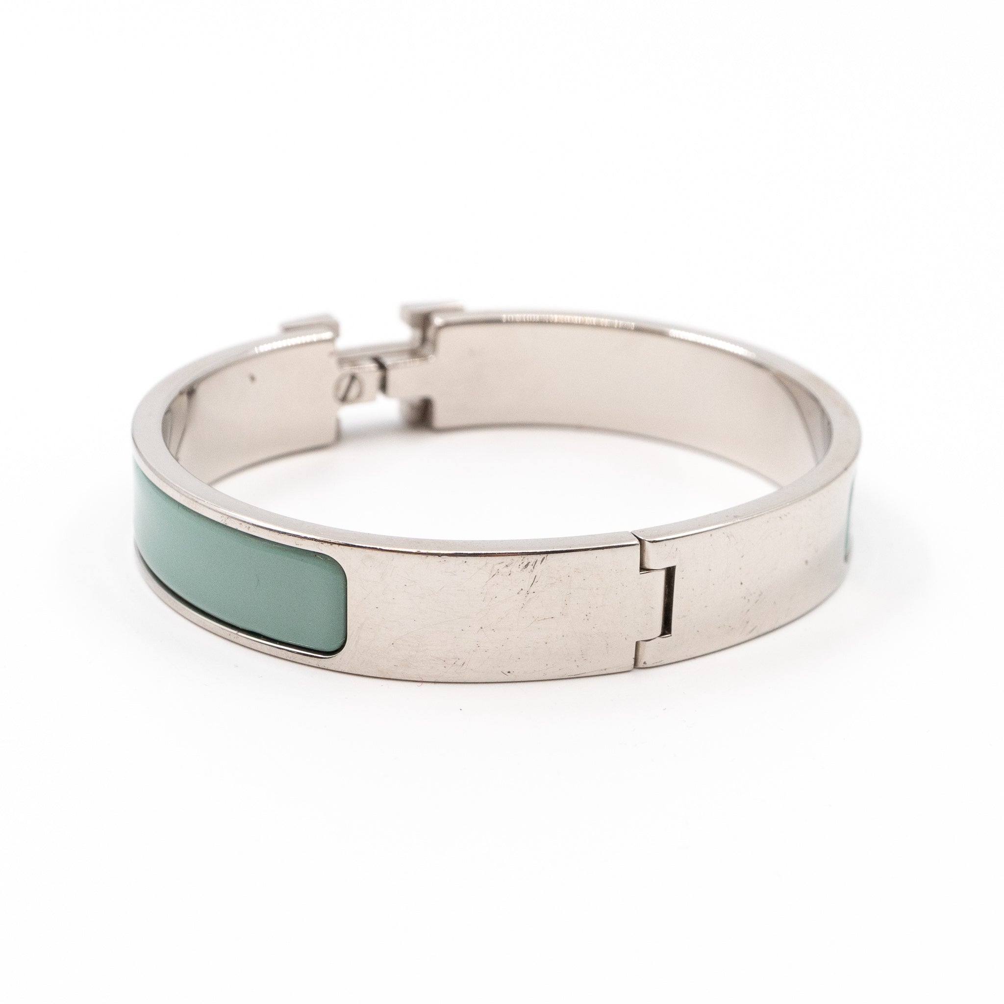 Clic H Bracelet Mint Silver