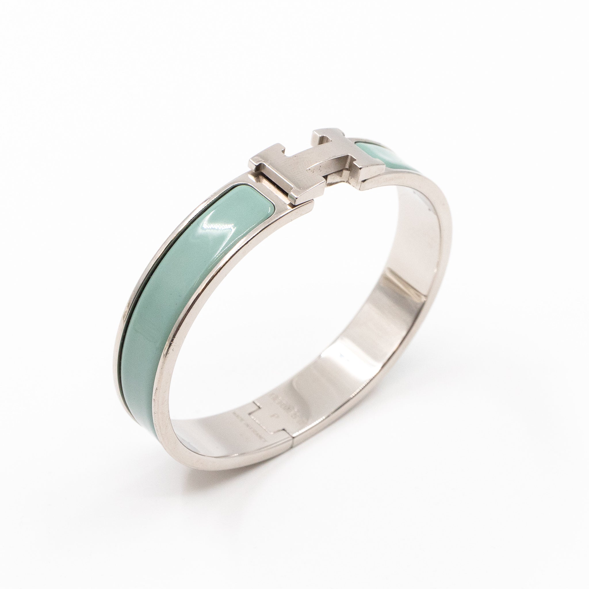 Clic H Bracelet Mint Silver