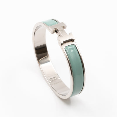 Clic H Bracelet Mint Silver