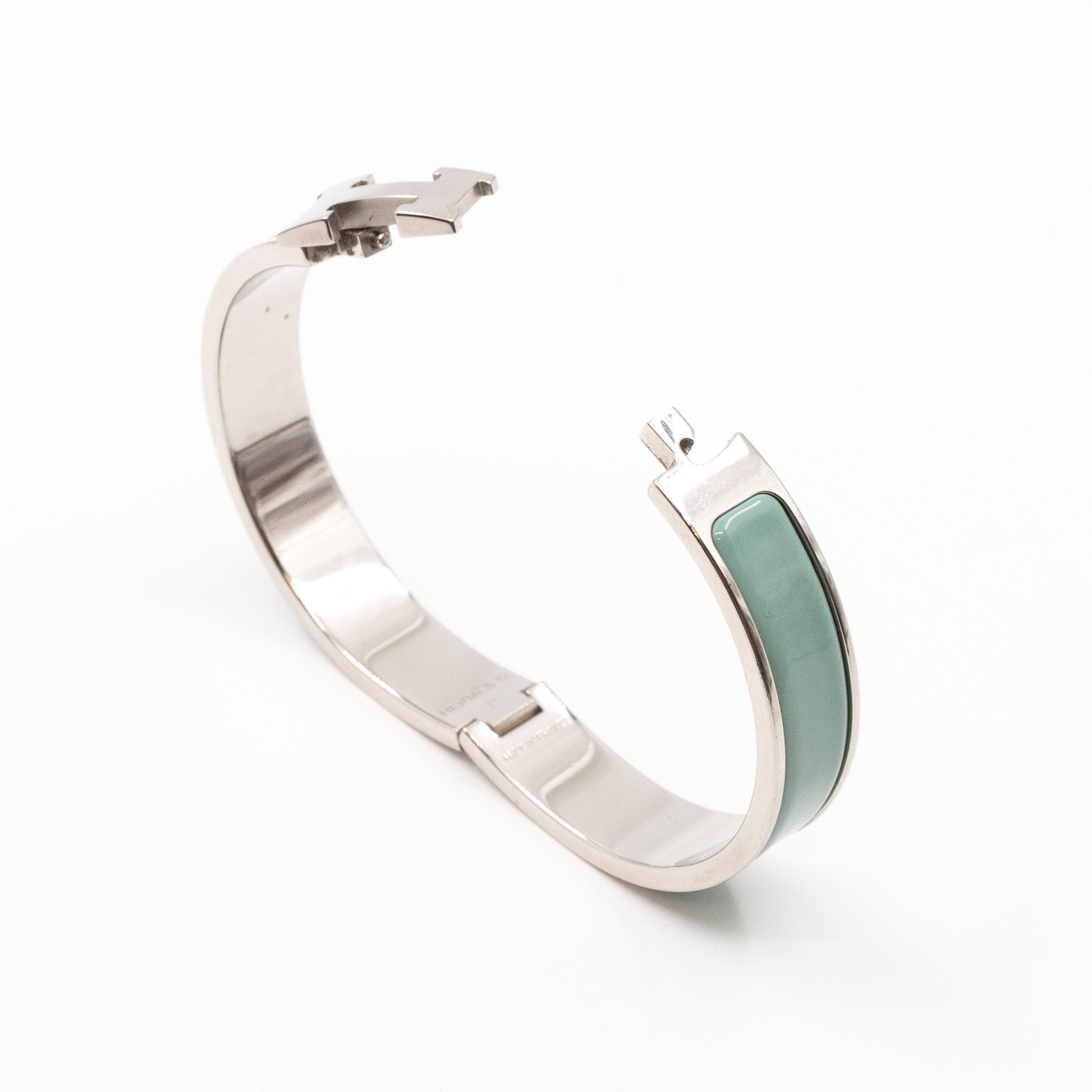 Clic H Bracelet Mint Silver