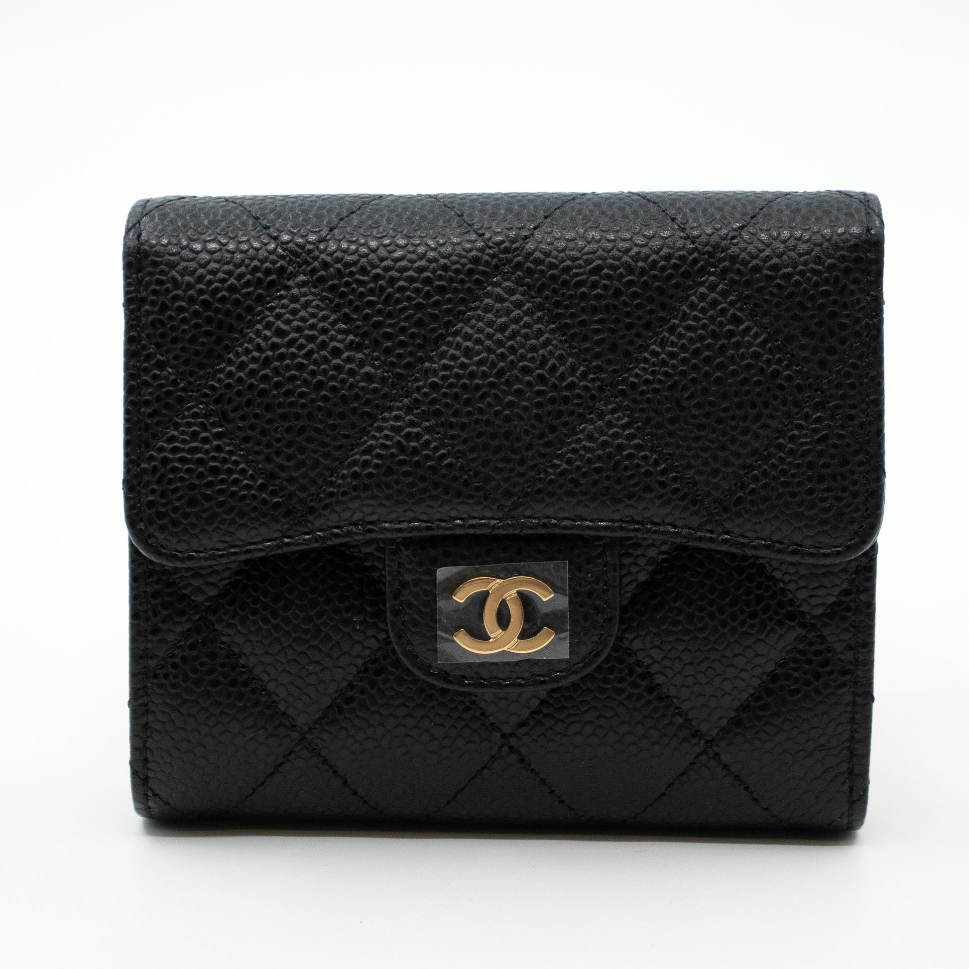 Chanel Classic Flap Small Wallet Black Caviar Gold Hardware⁣ – Coco  Approved Studio