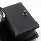 Boy Bag Small Black Caviar Ruthenium