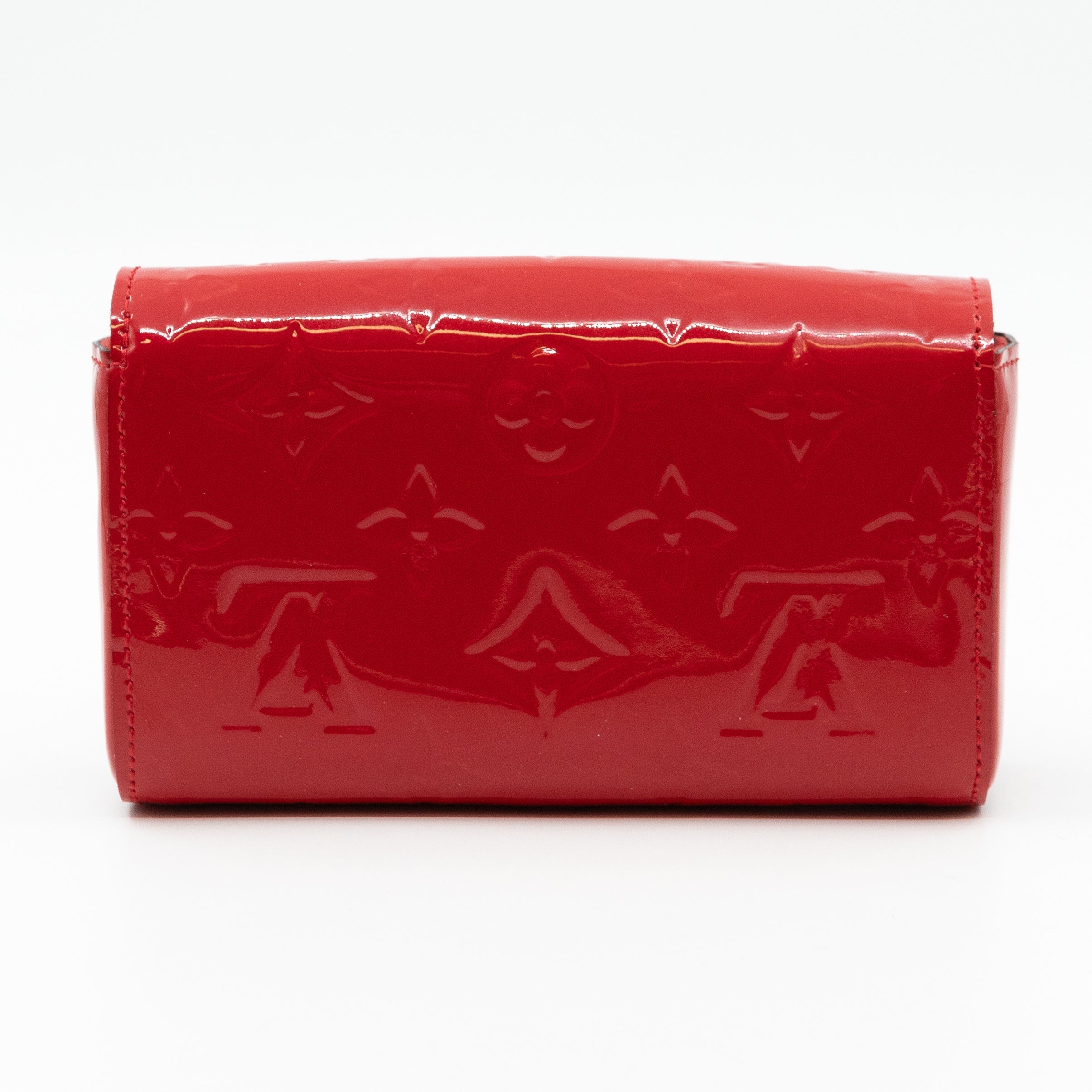 Lucie Pouch Vernis Cherry