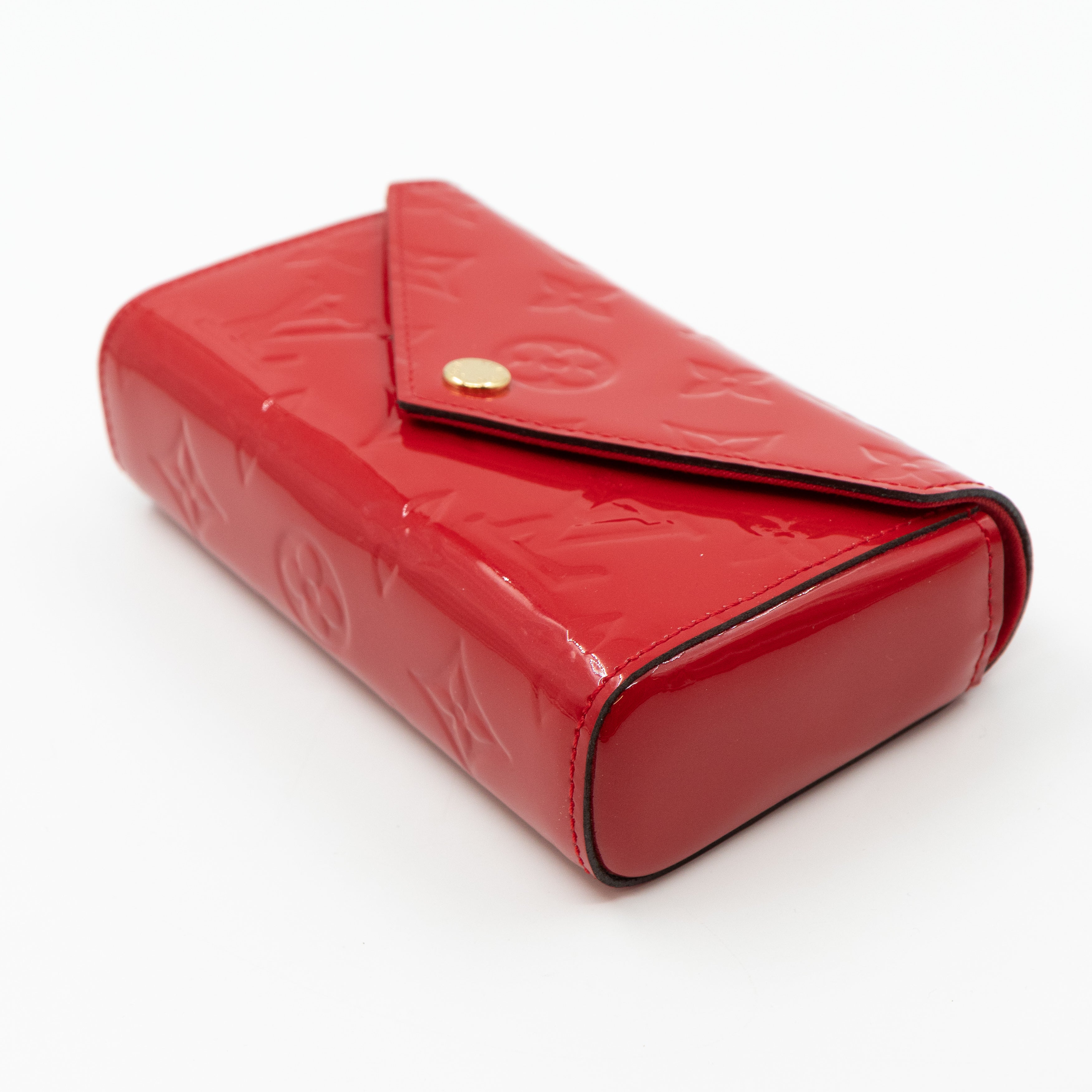 Lucie Pouch Vernis Cherry