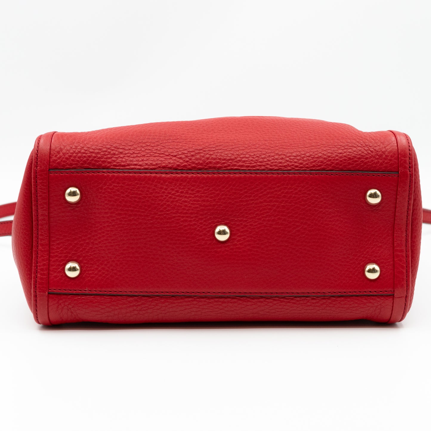 Soho Two Way Tote Red Leather