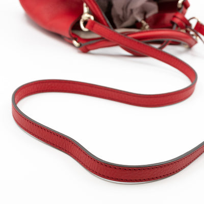 Soho Two Way Tote Red Leather