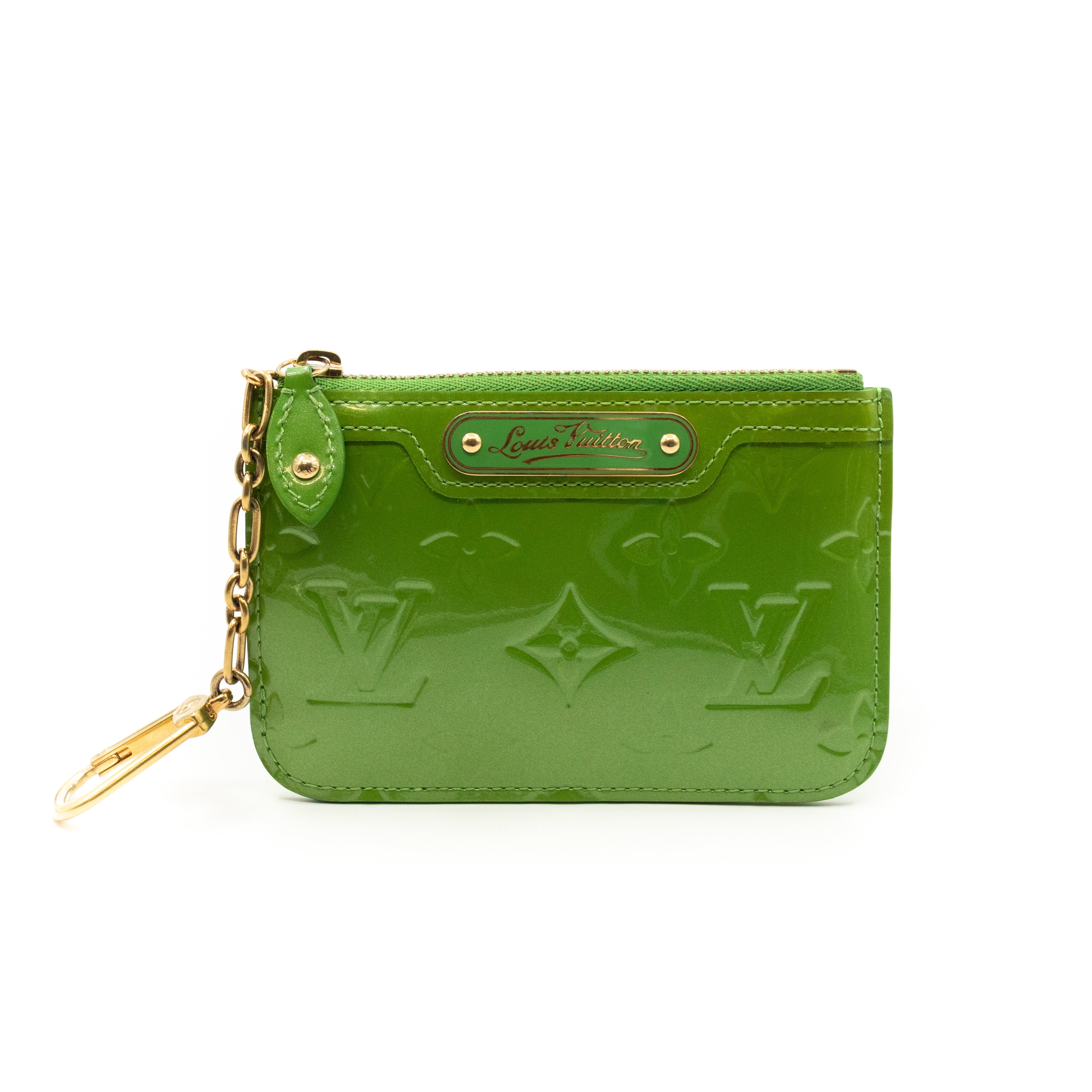 Key Pouch Vernis Vert Tonic