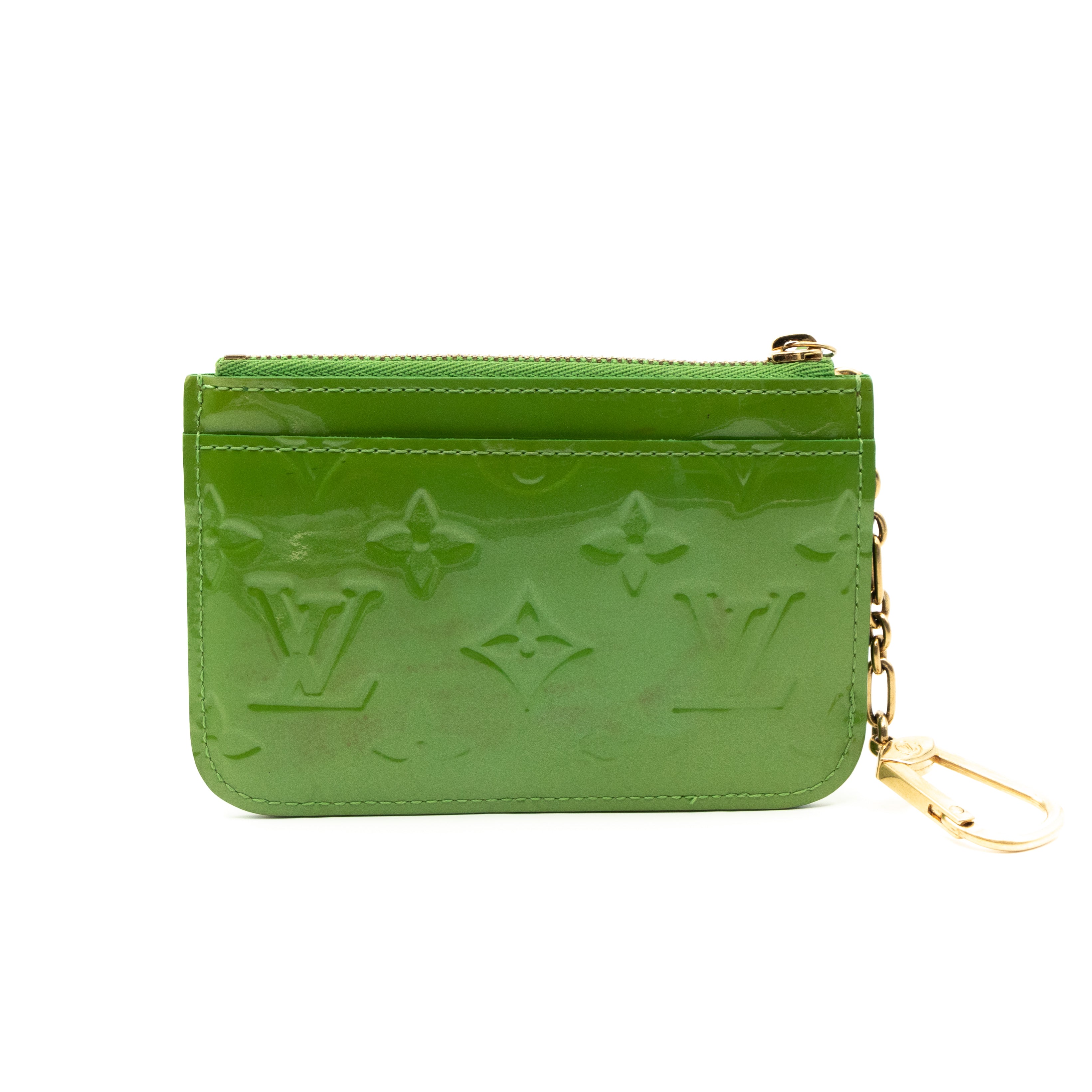 Key Pouch Vernis Vert Tonic
