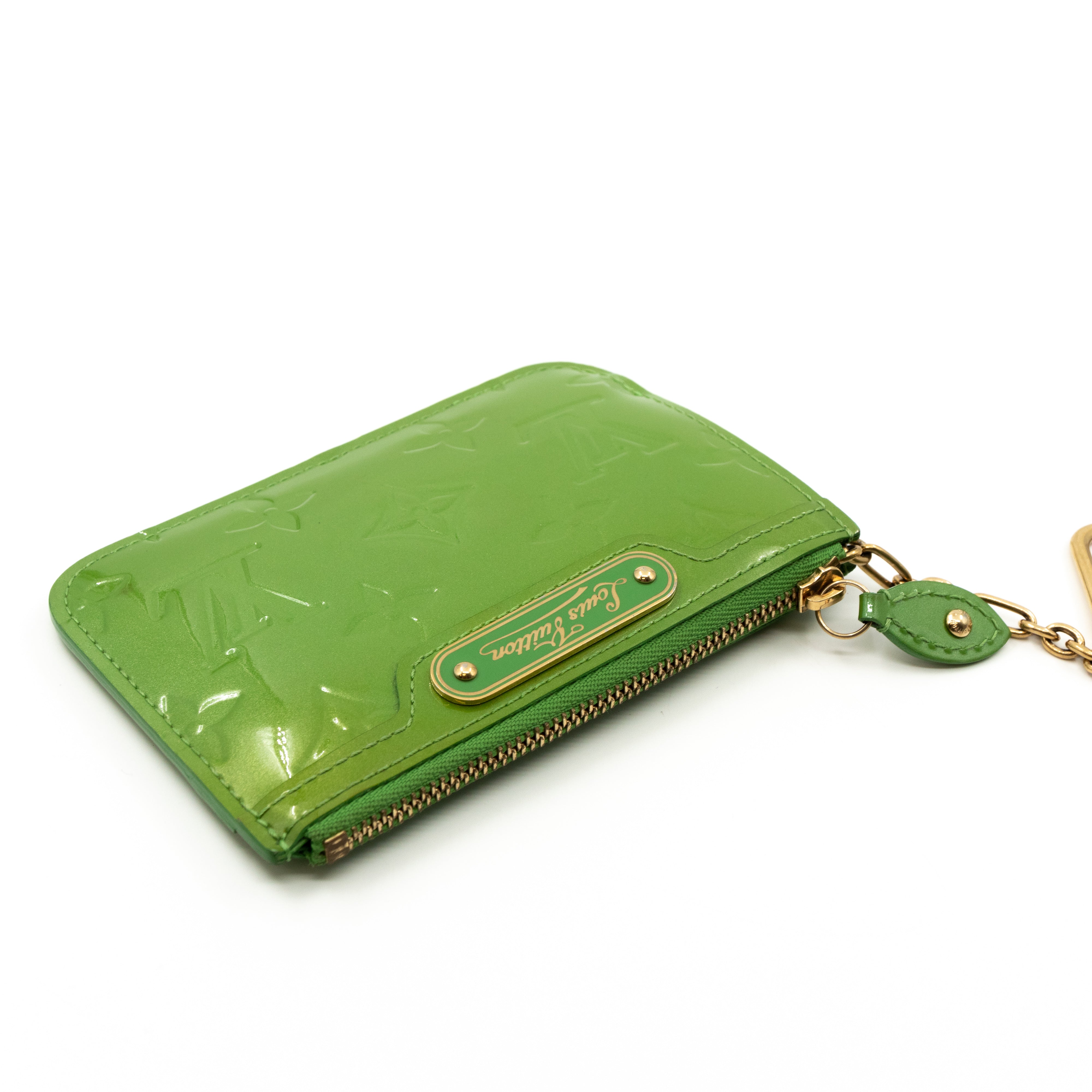 Key Pouch Vernis Vert Tonic