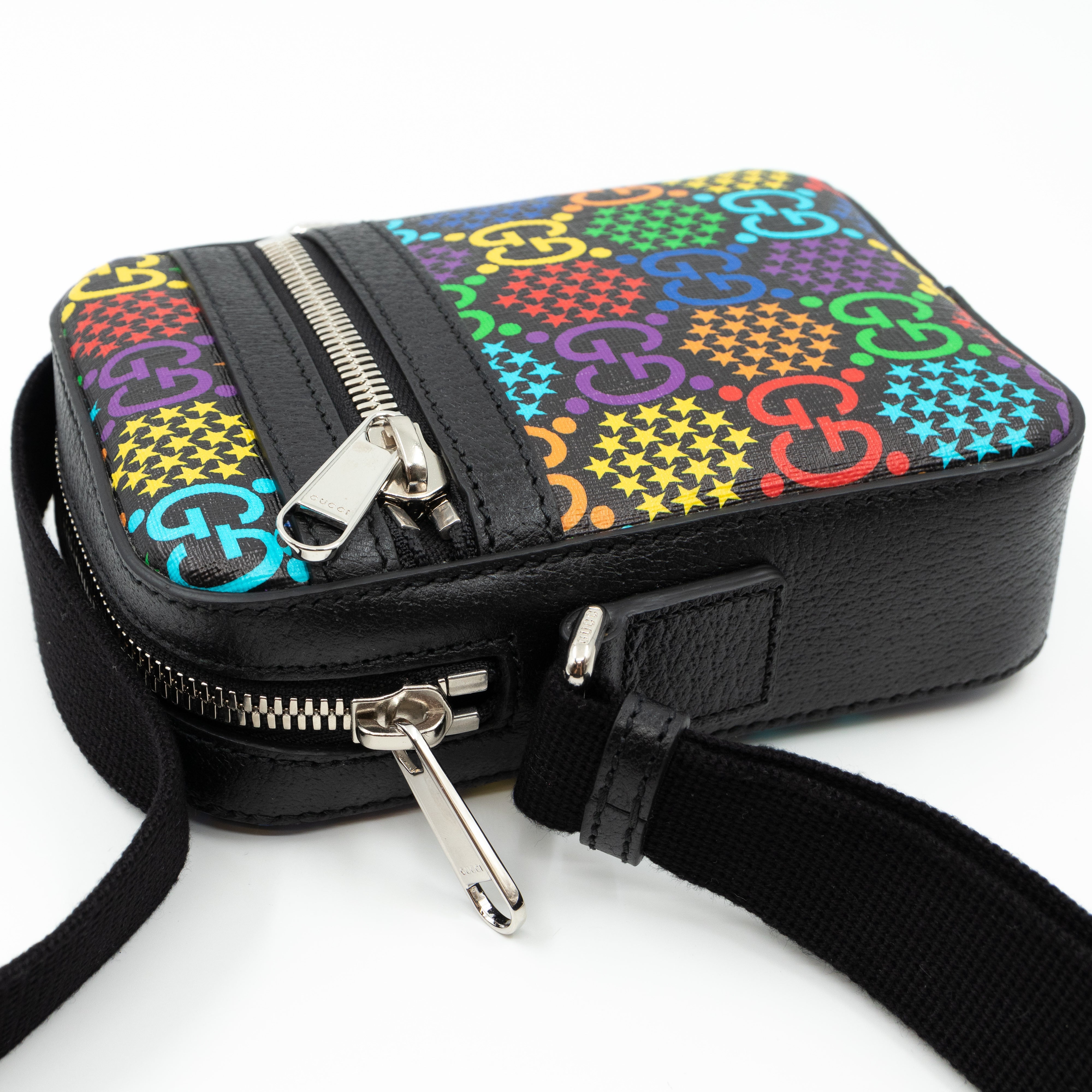 Messenger Bag GG Psychedelic Canvas