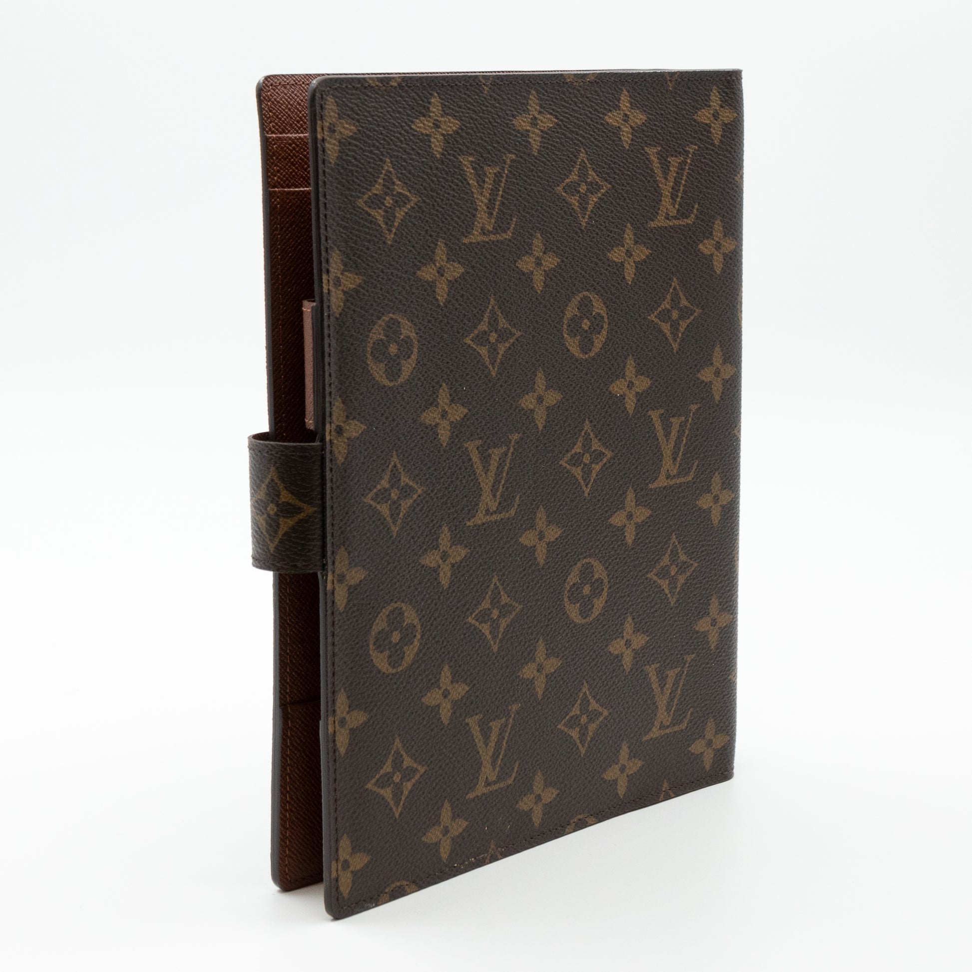 Louis Vuitton – Louis Vuitton Large Ring Agenda Cover Monogram – Queen  Station