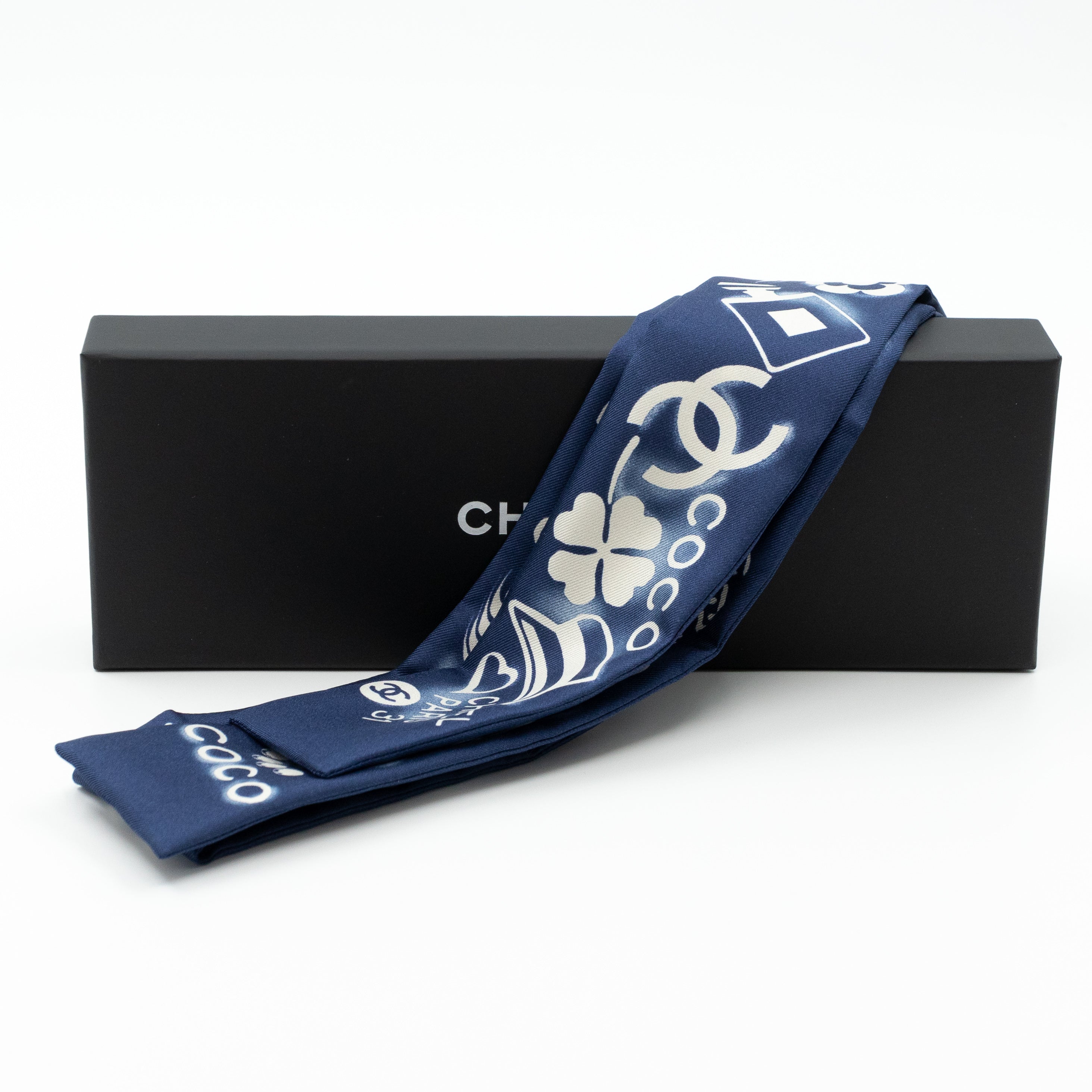 Slim Bandeau Navy Blue