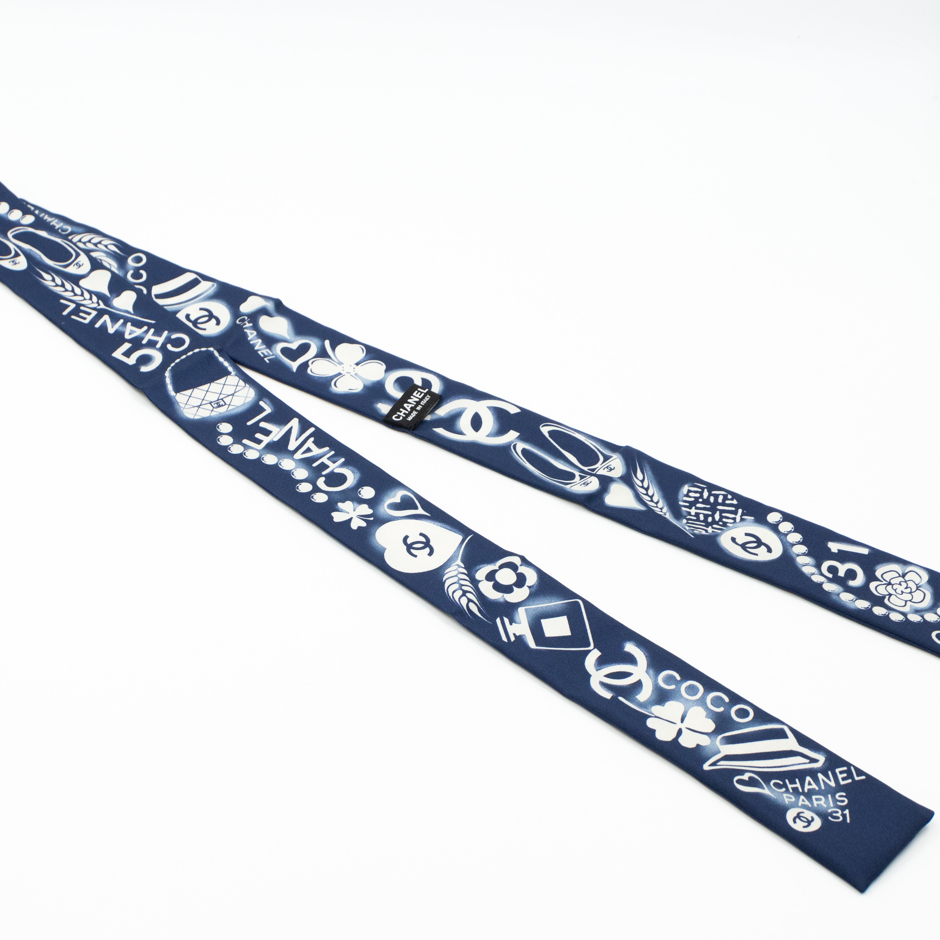 Slim Bandeau Navy Blue