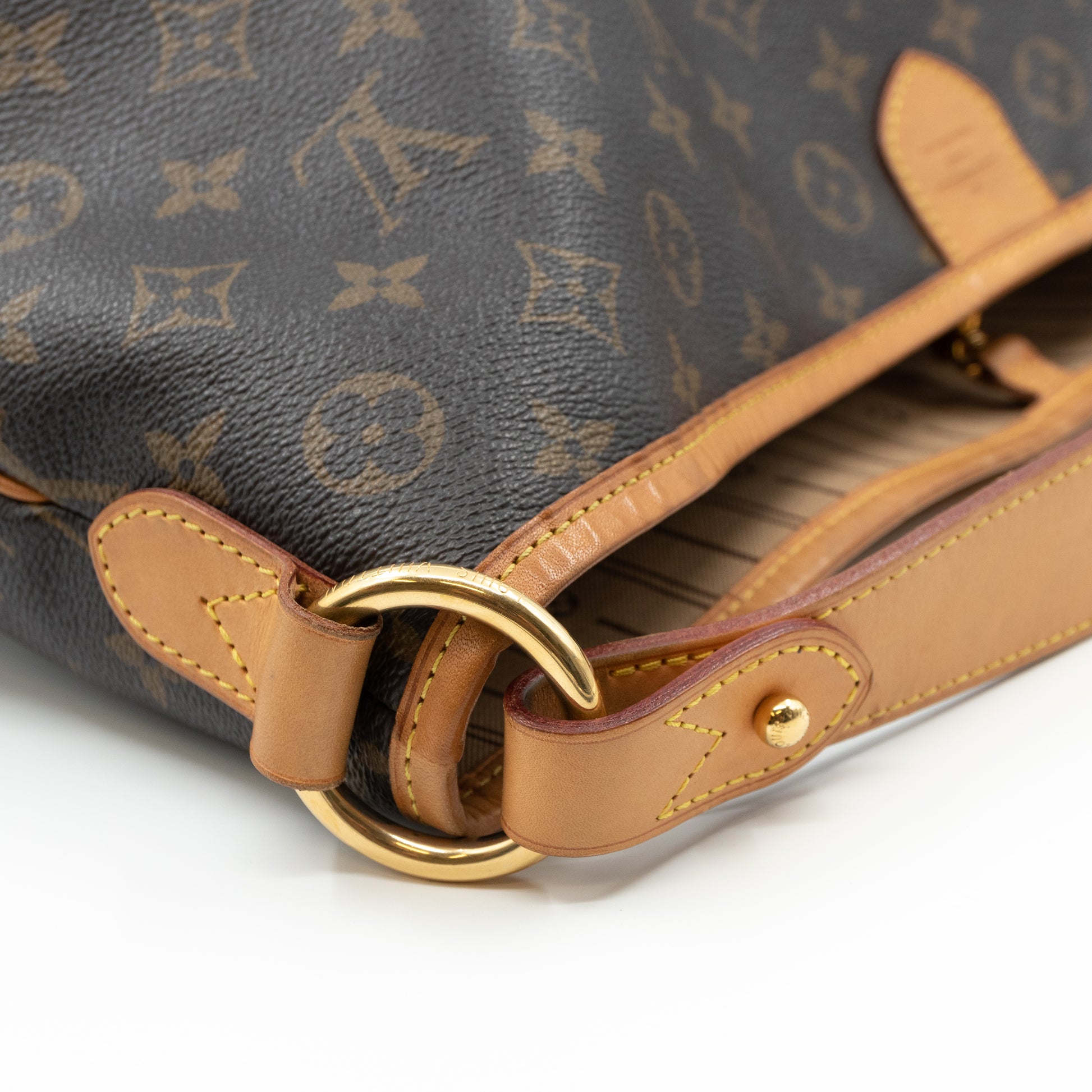 Louis Vuitton Delightful MM Monogram Canvas Shoulder Bag