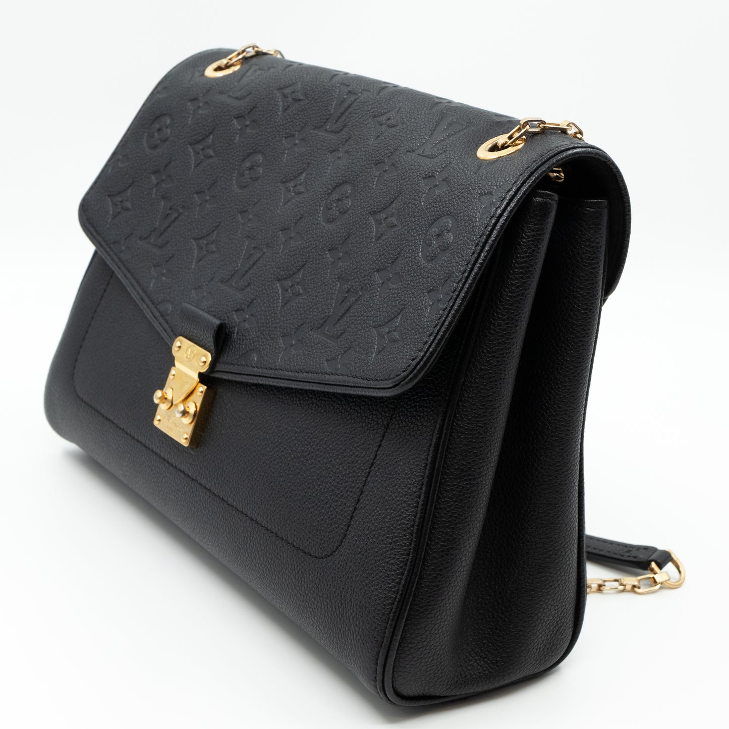 Louis Vuitton Monogram Empreinte Leather Saint Germain MM Crossbody Bag -  ShopperBoard