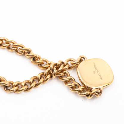ID LV Necklace Gold