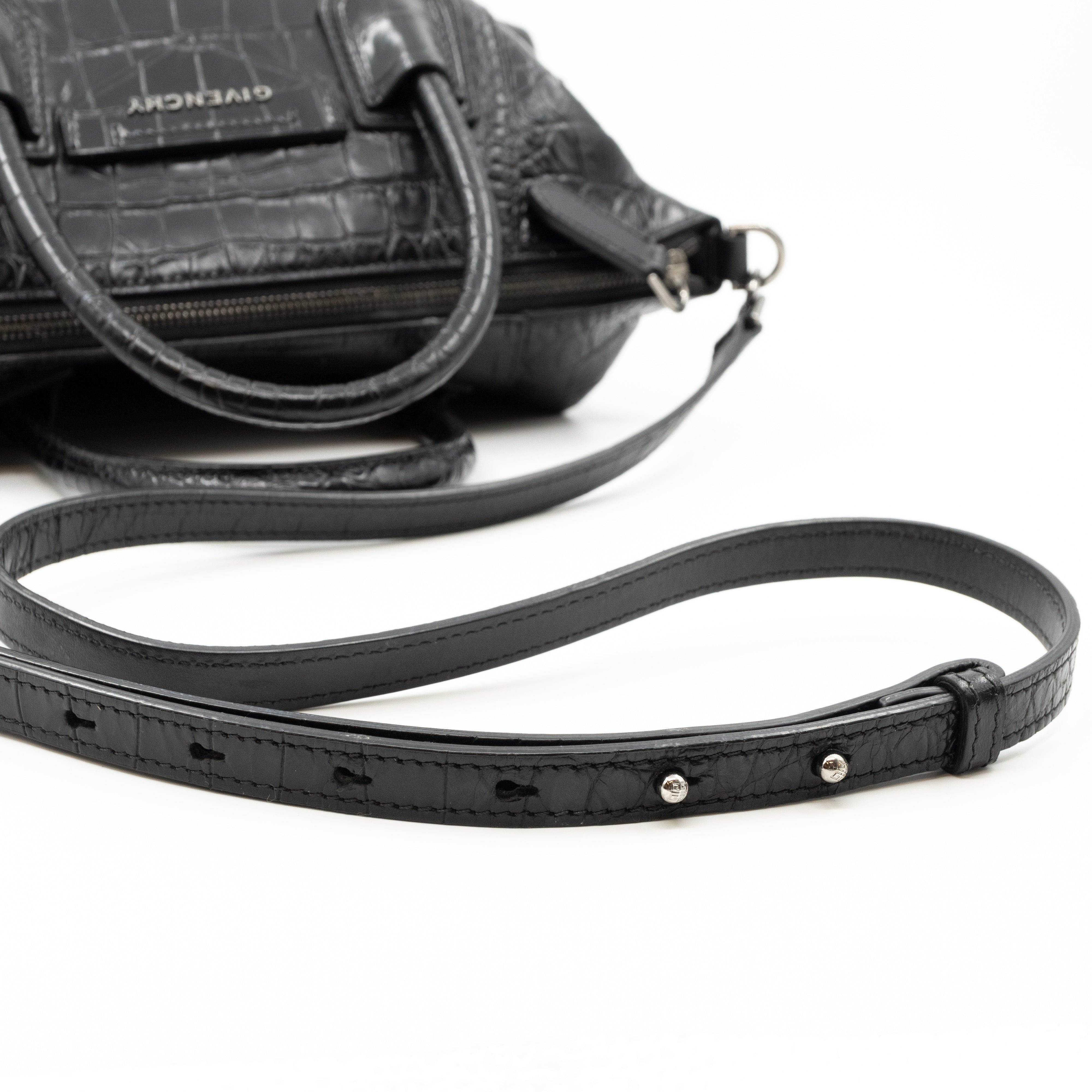 Soft Antigona Small Black Leather